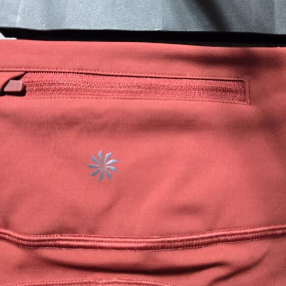 Athleta Lightning Bike Short 5" Supersonic Run |  Russet Brown - Picture 4 of 7
